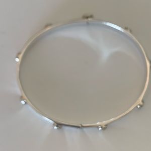 Sterling Henri Bendel bangle